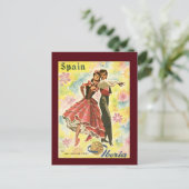 Carte postale vintage Espagne Travel (Debout devant)