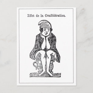 Carte Postale Vintage : Etfet de la Confédération