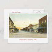 Carte postale vintage, Eustis, Floride (Devant / Derrière)