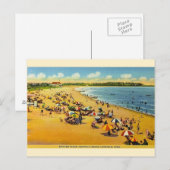 Carte postale vintage Fairfield Beach Connecticut (Devant / Derrière)