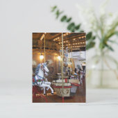 Carte Postale Vintage Fairground (Debout devant)
