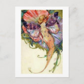 Carte postale vintage Fairy (Devant)