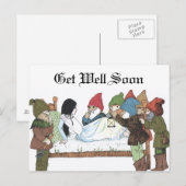 Carte postale Vintage Fairy Tale Antique Image (Devant / Derrière)