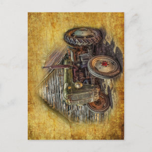 Carte Postale Vintage Farm