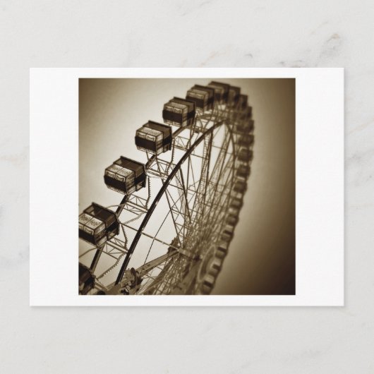 Carte Postale Vintage Ferris Wheel (Devant)