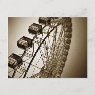 Carte Postale Vintage Ferris Wheel