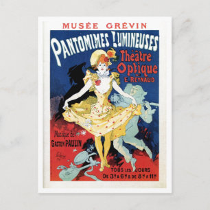 Carte Postale Vintage film histoire art nouveau