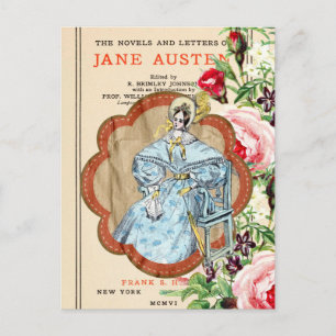 Carte postale vintage Floral Jane Collage