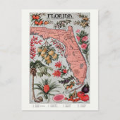 Carte postale vintage Floride (Devant)