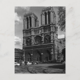 Carte Postale Vintage France Paris Cathédrale Notre-Dame