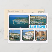 Carte Postale Vintage France St Tropez (Devant / Derrière)