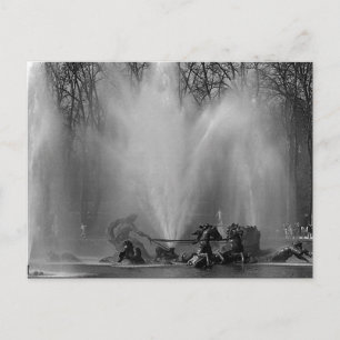 Carte Postale Vintage France Versailles château Fontaine Apollo