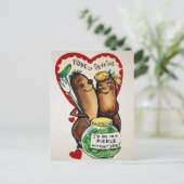 Carte Postale Vintage Franks Valentines (Debout devant)