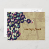 Carte postale vintage Freak (Devant / Derrière)