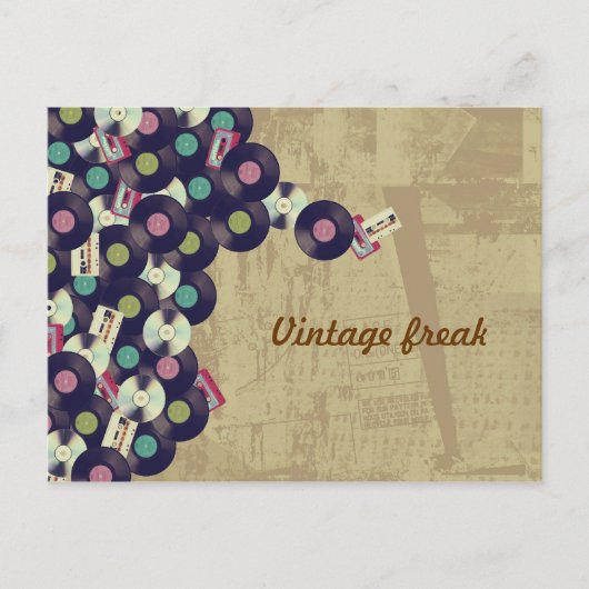 Carte postale vintage Freak (Devant)