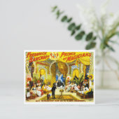 Carte Postale Vintage Frederick Bancroft Prince des Magiciens (Debout devant)