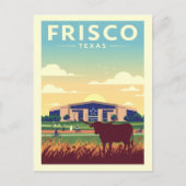 Carte Postale Vintage Frisco Texas (Devant)