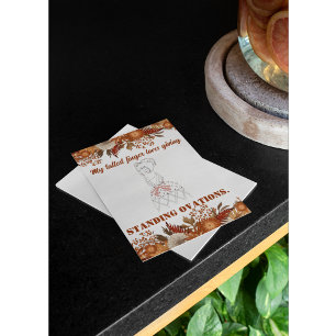 Carte Postale Vintage Funny Sarcastic Line Art Femme