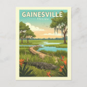 Carte Postale Vintage Gainesville Floride (Devant)