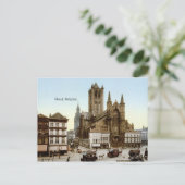 Carte Postale Vintage - Gand, Belgique (Debout devant)