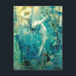 Carte Postale Vintage Gaston Hoffman La Sirène / Sirene<br><div class="desc">Belle illustration vintage de Gaston Hoffman intitulée "Sirene" et publiée en 1926.</div>