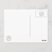 Carte Postale Vintage Gerber Daisy (Dos)