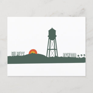 Carte postale vintage Gilbert