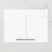 Carte postale vintage Gilbert (Dos)