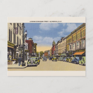 Carte postale vintage Gloversville New York