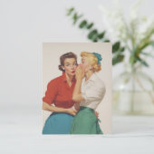 Carte Postale Vintage Gossip Girls Delft (Debout devant)