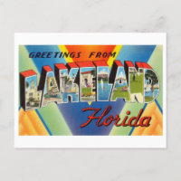 Vintage Greetings from Lakeland, Florida
