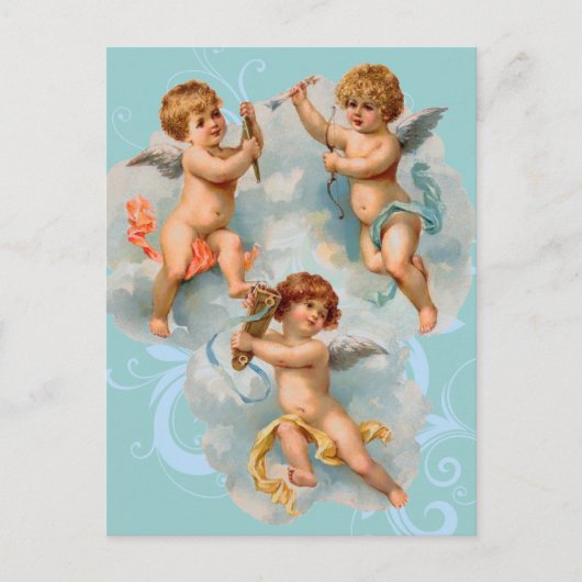Carte postale vintage Guardian Angel (Devant)