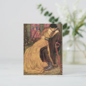 Carte Postale Vintage - Guinevere, (Debout devant)