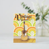 Carte Postale Vintage Guitar Co. (Debout devant)