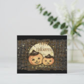 Carte postale Vintage Halloween (Debout devant)