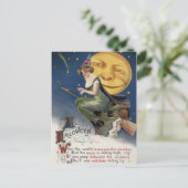 Carte postale vintage Halloween (Debout devant)