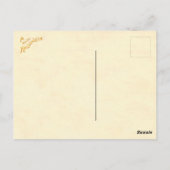 Carte postale Vintage Halloween (Dos)