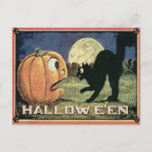 Carte Postale Vintage Halloween (Devant)