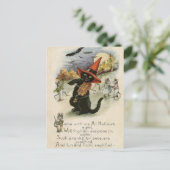 Carte postale vintage Halloween (Debout devant)