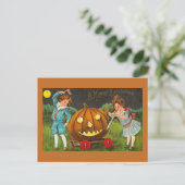 Carte postale vintage Halloween (Debout devant)