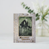 Carte postale vintage Halloween (Debout devant)