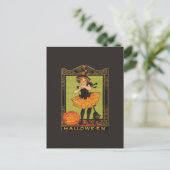 Carte Postale Vintage Halloween (Debout devant)