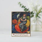 Carte postale Vintage Halloween (Debout devant)