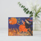 Carte postale vintage Halloween Art (Debout devant)
