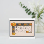Carte postale vintage Halloween Joy (Debout devant)
