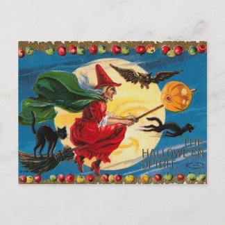 Carte Postale Vintage - Halloween - L'Esprit Halloween