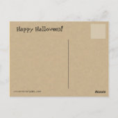 Carte postale vintage Halloween Lore et Spings (Dos)