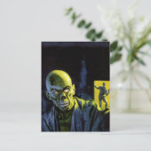 Carte postale vintage Halloween Monster Zombie Hor (Debout devant)