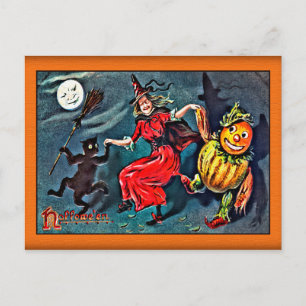 Carte postale vintage Halloween, Raphael Tuck c. 1