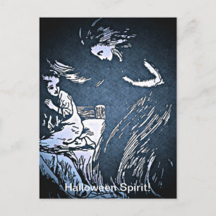 Carte postale vintage Halloween Spirit